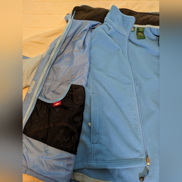 L.L. Bean 3-in-1 Jacket L Weather Channel - Picture 3 of 14
